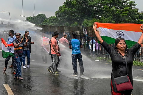 Protest against Kolkata rape-murder